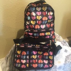 #1 LeSportSac Backpack and Shoulder Bag Bundle